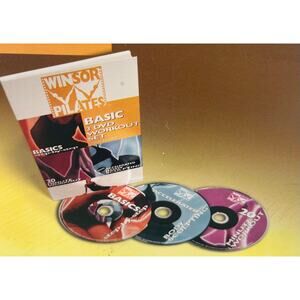 Winsor Pilates Basic 3 DVD Workout Set - Basic, 20 Minute, Body Sculpting
